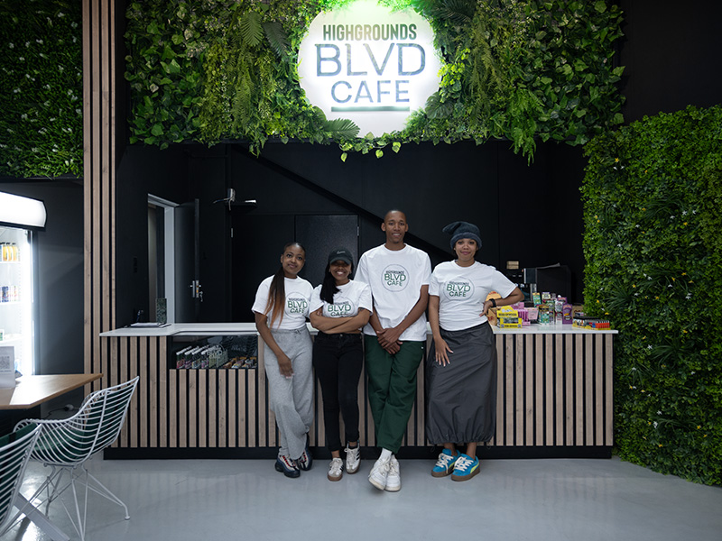 Fresh pastries and healthy light meal offerings